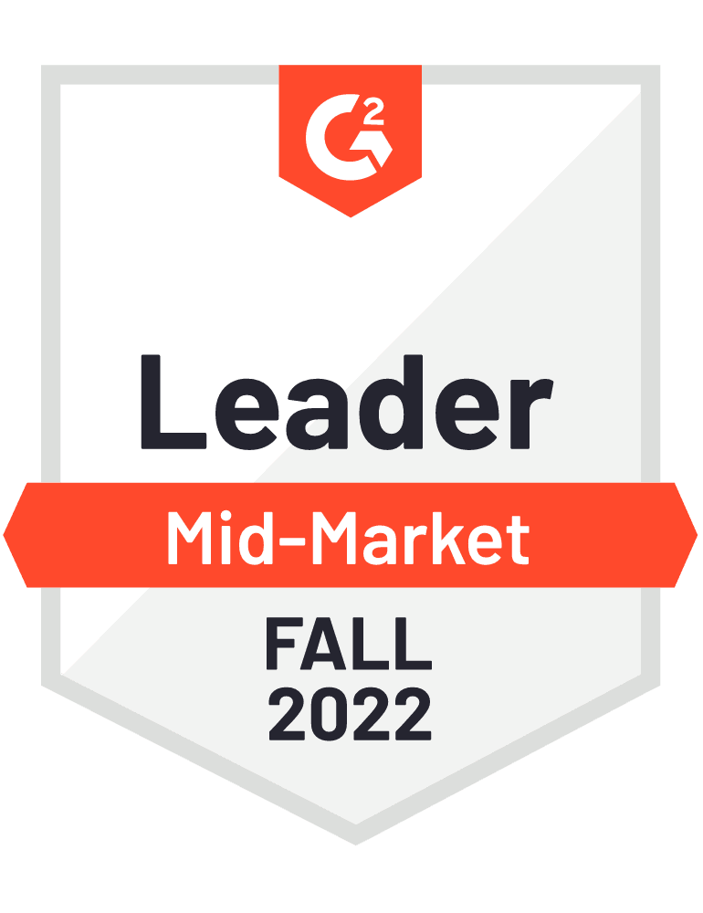 2022 G2 Sales Training and Onboarding badge